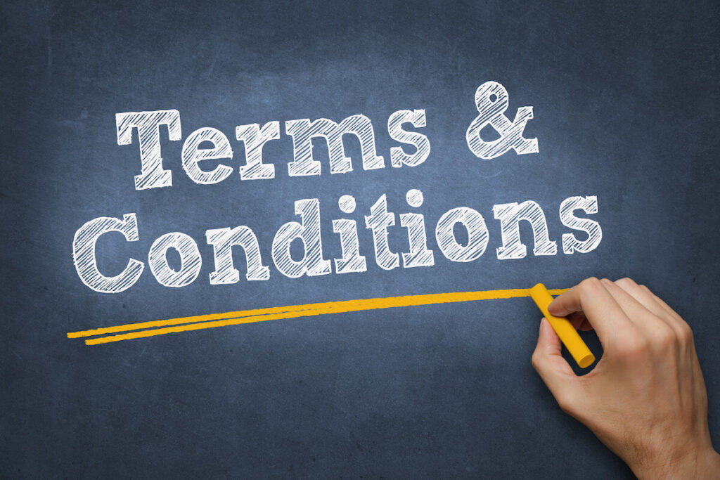 term and Condition